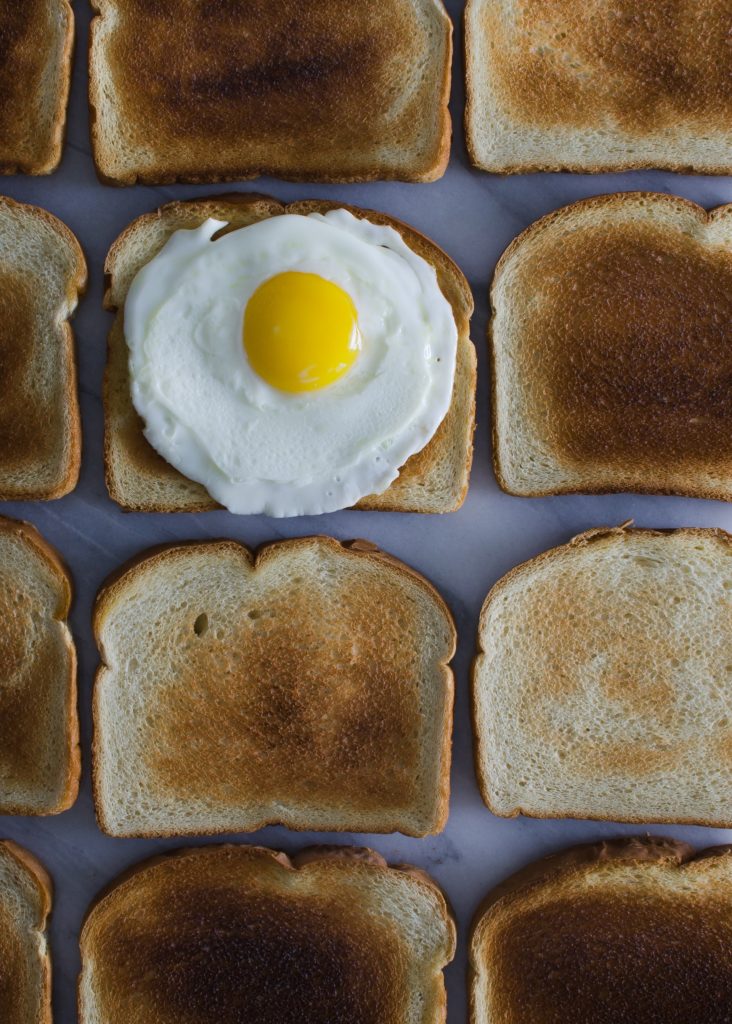 burnt toast : just make another slice