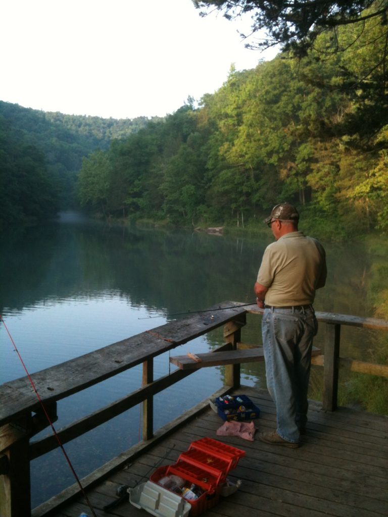 Fishing Trip Essentials - Mirror Lake with my dad