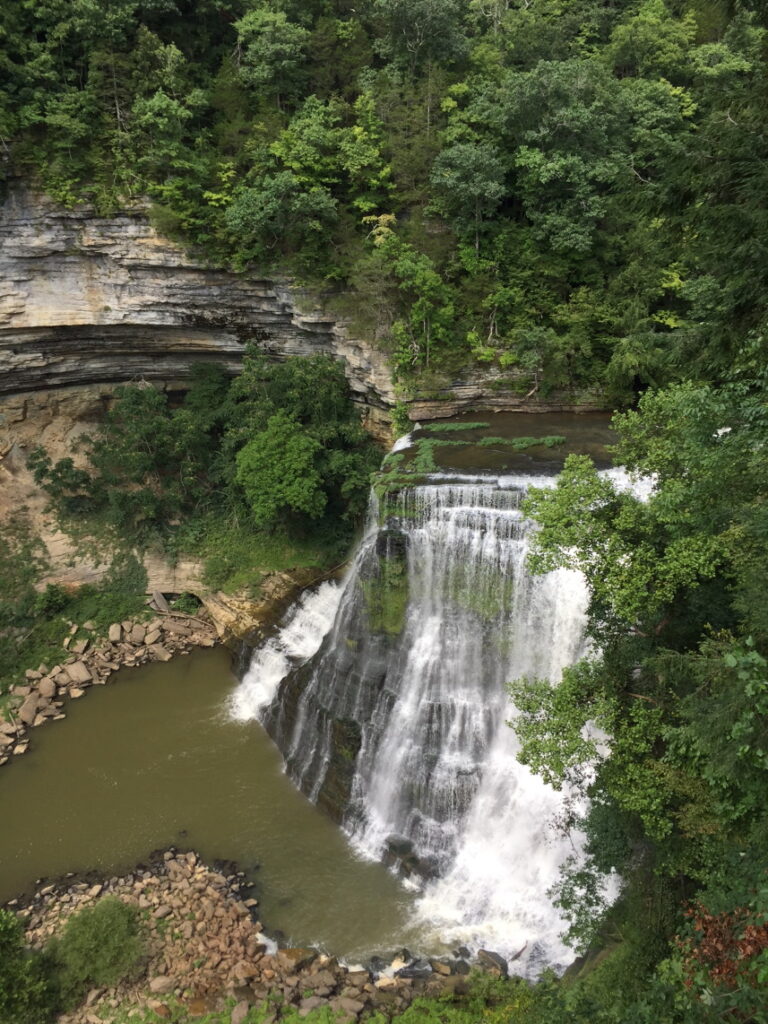 Take your kids camping
Burgess Falls TN