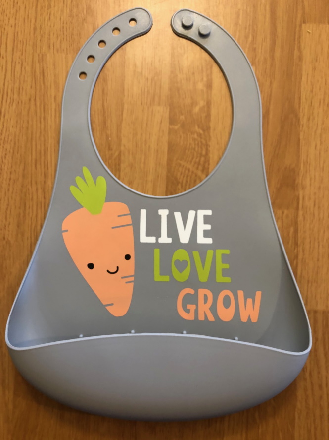 incredible items for parents - silicone bib