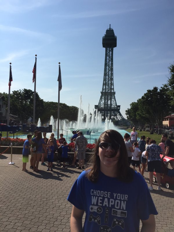 Road Trip - Kings Island with my middle son