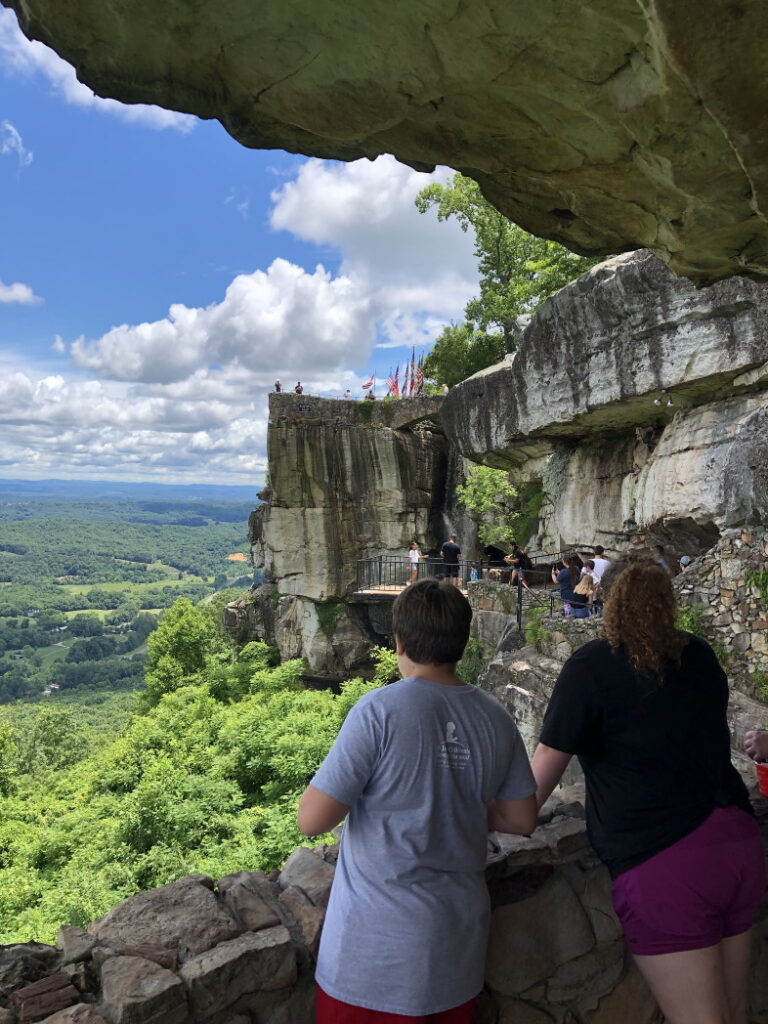 To be more present with your family take micro vacations
Rock City in Chattanooga TN