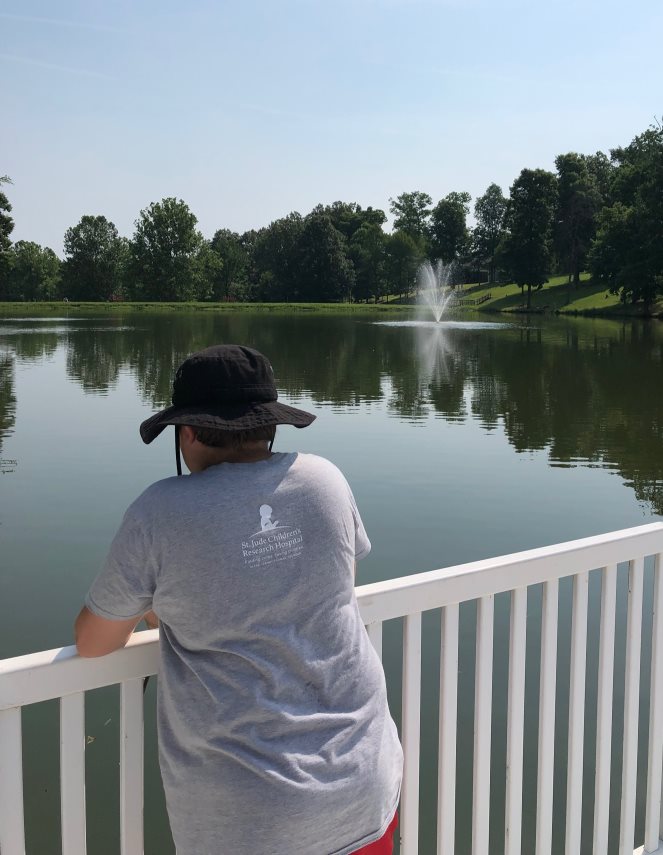 Dad's parenting manual
Fishing off the dock at Mike Miller Park