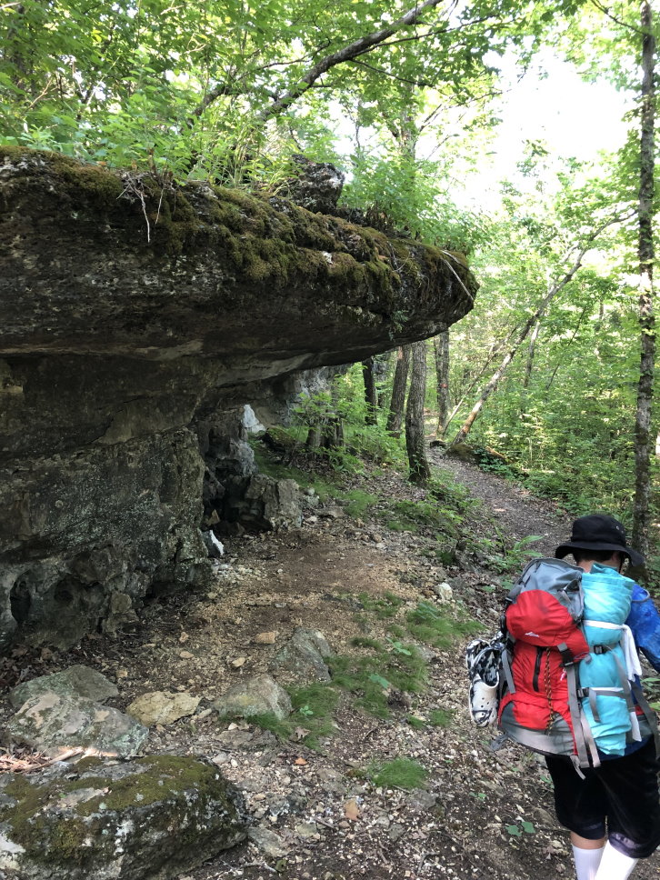 How to sleep better while camping. Avoid hiking right before going to sleep.