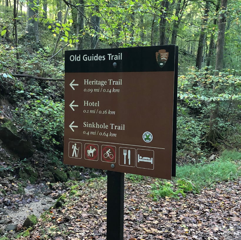 Mammoth Cave National Park Trails
Heritage Trail Marker