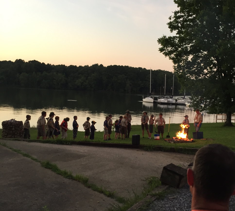 How to memorize the scout oath. Flag retirement ceremony