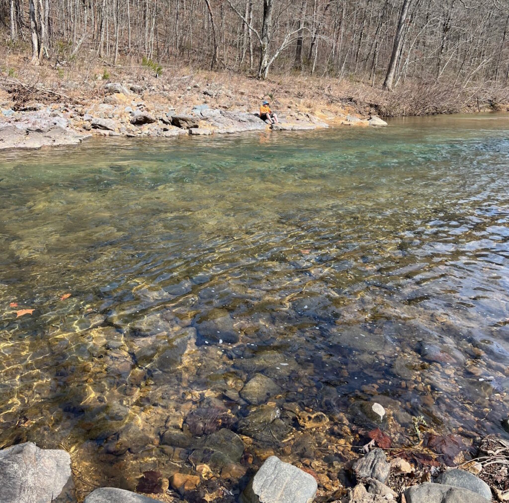 Sam A. Baker Mudlick Trail - Fishing Big Creek