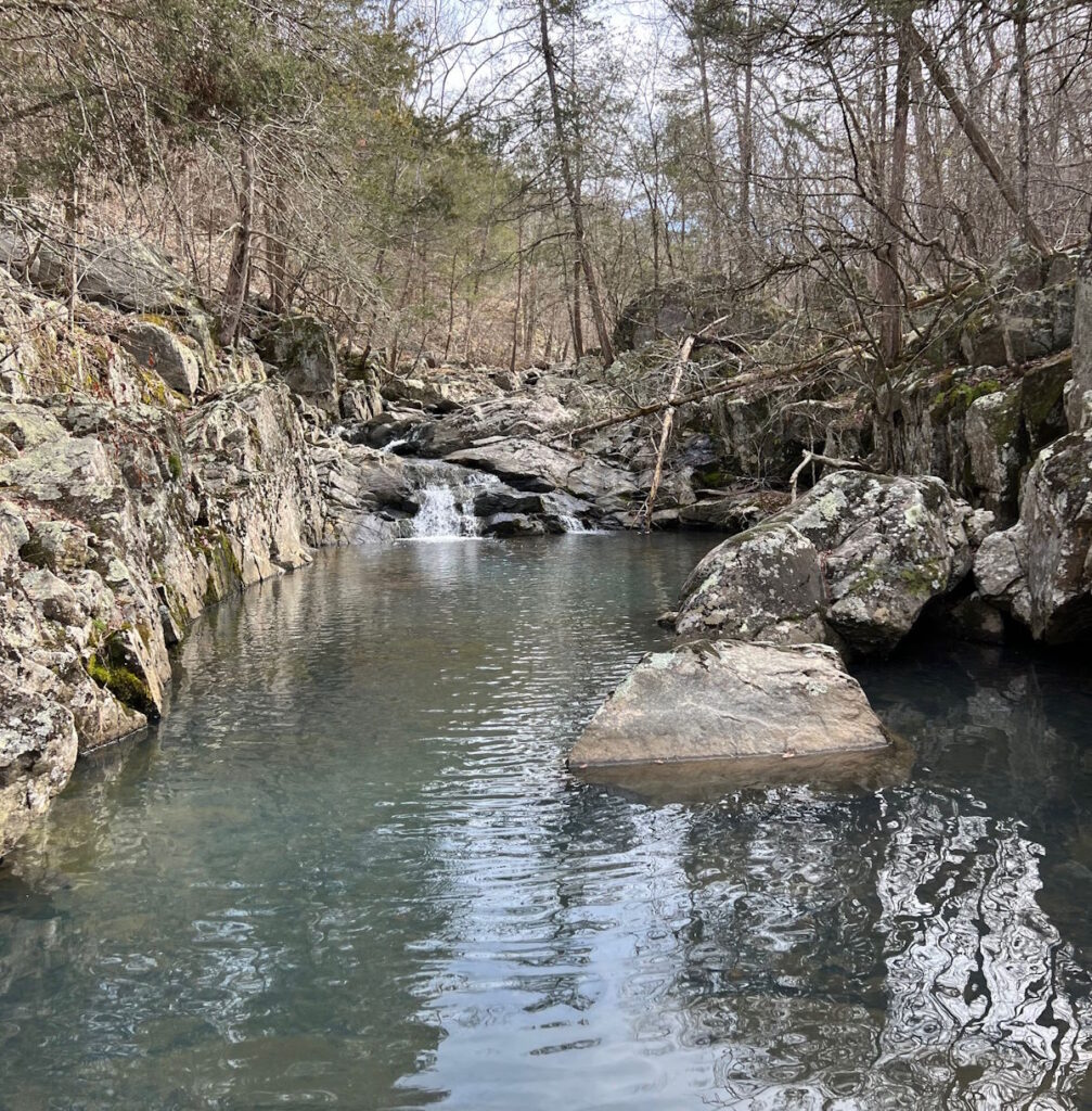  Sam A. Baker Mudlick Trail Waterfall and Pools