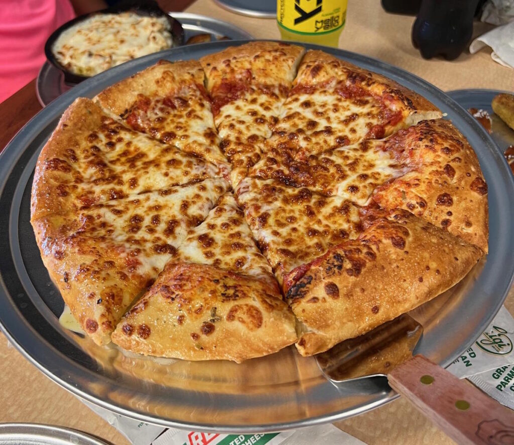 Panther Den Pizzeria Branson, MO Cheese Pizza